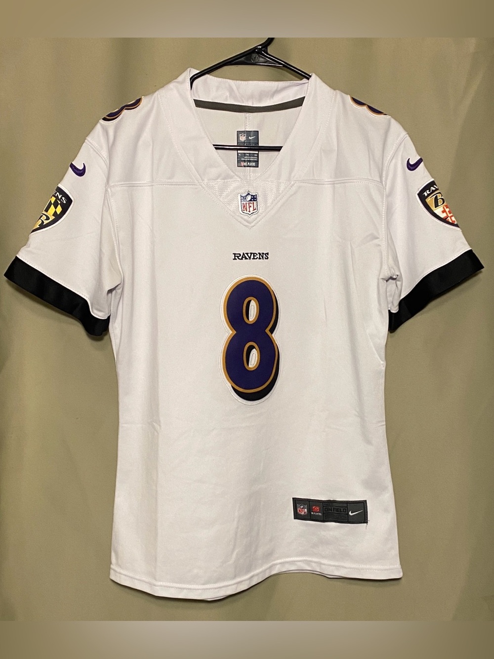 Nike Baltimore Ravens Lamar Jackson NFL Players Football Jersey Youth XL